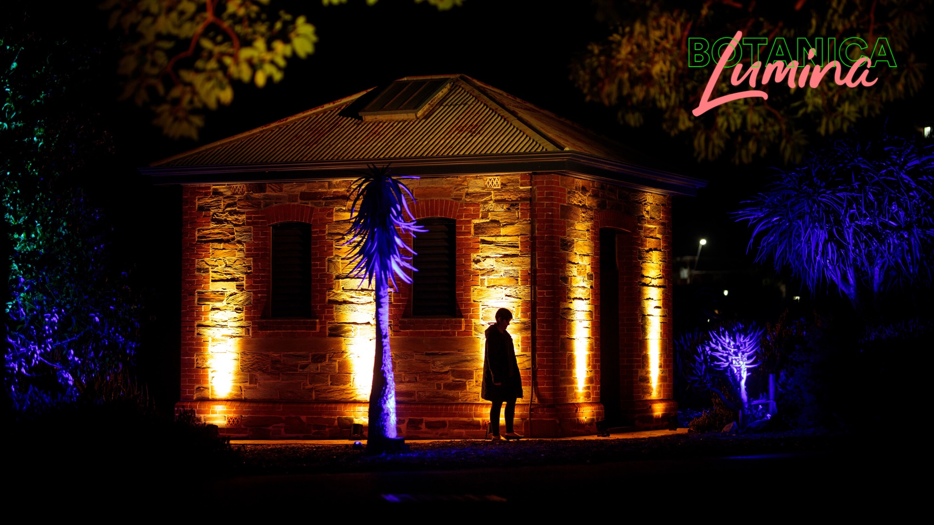Adelaide Botanic Garden lights | Eventalaide